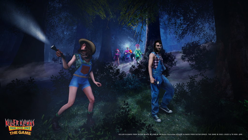 Killer Klowns From Outer Space : ambiance virées nocturnes en pleins bois pour les humains