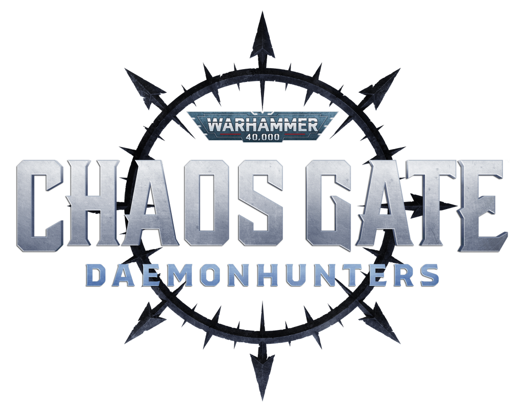 Warhammer 40,000 : Chaos Gate - Daemonhunters - Logo.