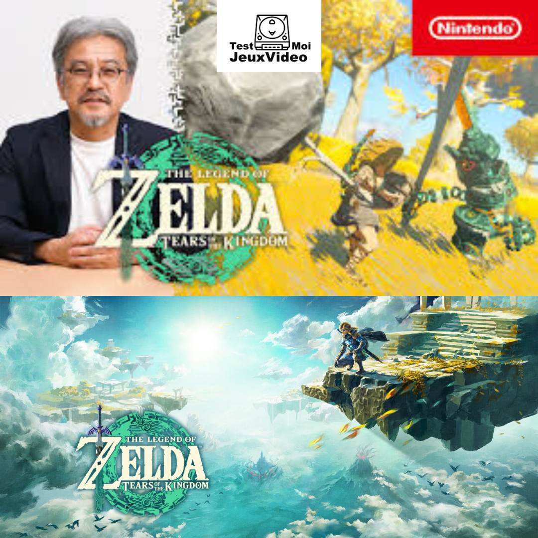The Legend Of Zelda – Tears Of The Kingdom : Gameplay d&rsquo;Eiji Aonuma, 13 min de vidéo !