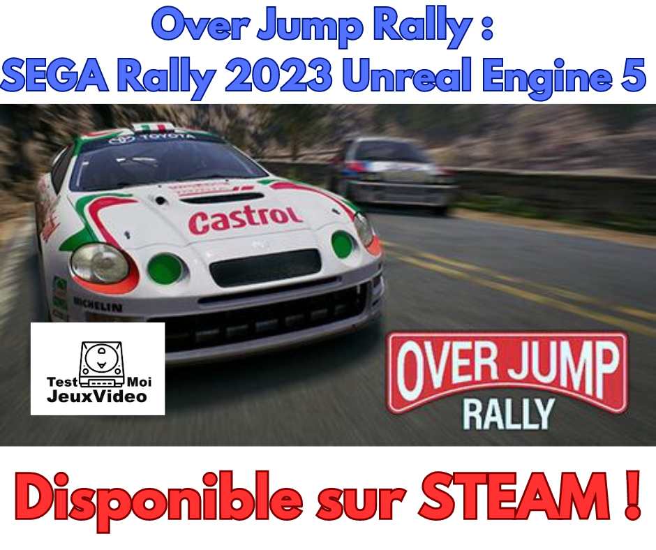 Over Jump Rally - Alessandro Schiassi - Bonsai Rosso - Unreal Engine 5 - TestMoiJeuxVidéo.Fr