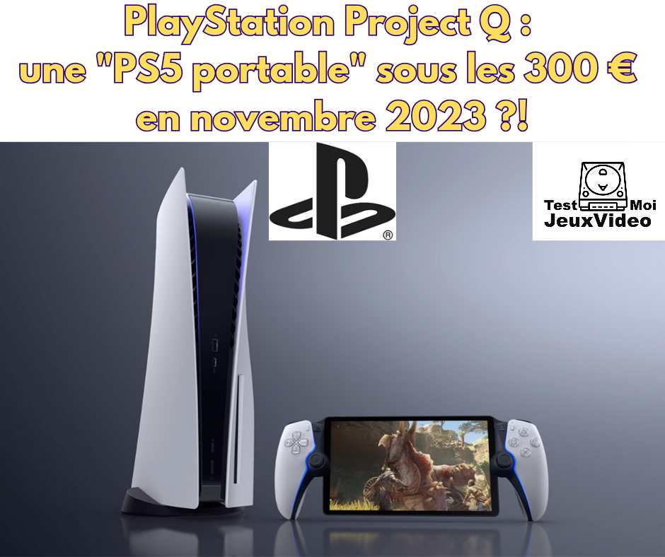 PS5 - PlayStation Q - TestMoiJeuxVidéo.Fr