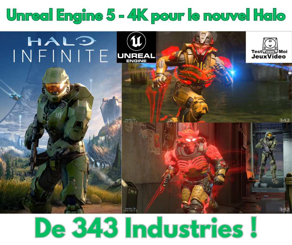 Unreal Engine 5 - 4K pour les futurs Halo de 343 Industries ! TestMoiJeuxVidéo.Fr