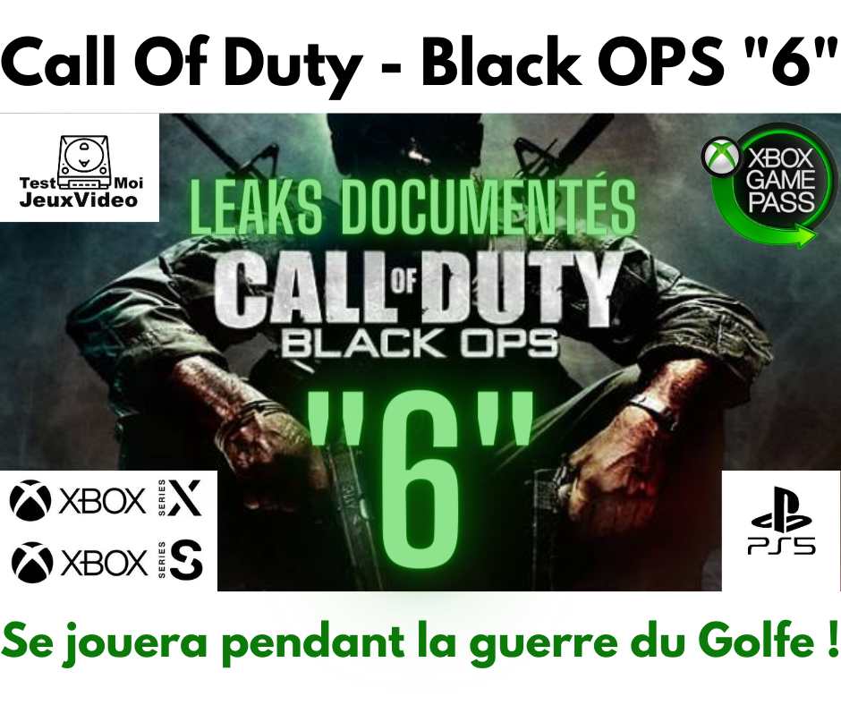Call Of Duty Black OPS 6 sera en Irak via la guerre du Golfe
