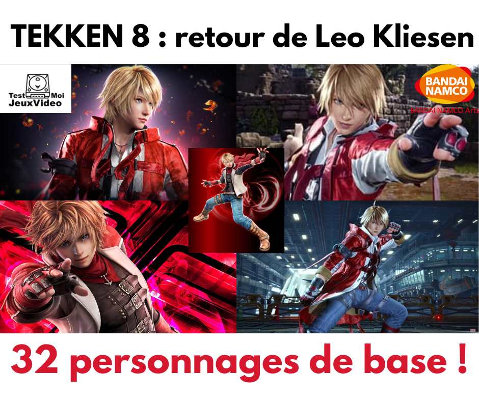 Tekken 8 : Retour de Leo Kliesen + vidéo de Gameplay !