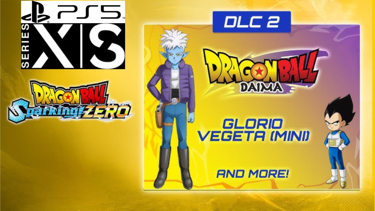 Dragon Ball Sparking! ZERO : Vegeta + Glorio dans le DLC 2 du Season Pass