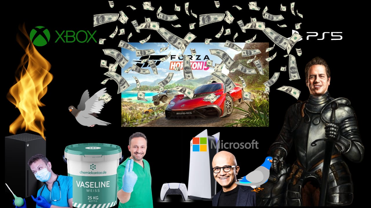 Forza Horizon 5 PS5 Switch 2 : Satya Nadella, Phil Spencer fistent les joueurs Xbox !
