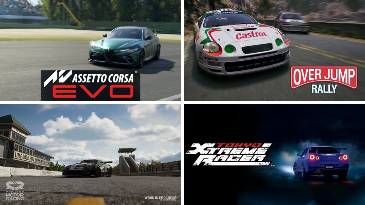 Les 30 jeux de course à venir en 2025