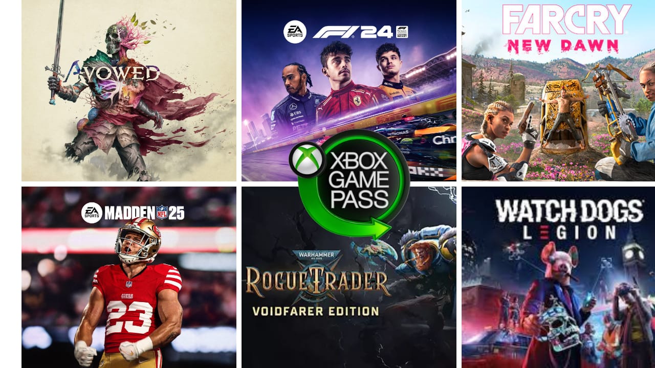 Xbox Game Pass 2025 EA Sports F1 24, Warhammer et Watch Dogs arrivent. Actu-jeux.com