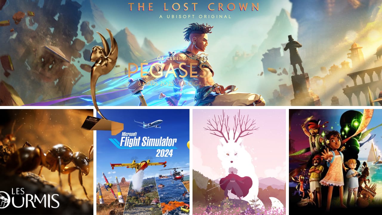 Pégases 2025 : Prince Of Persia The Lost Crown jeu français de l&rsquo;année !