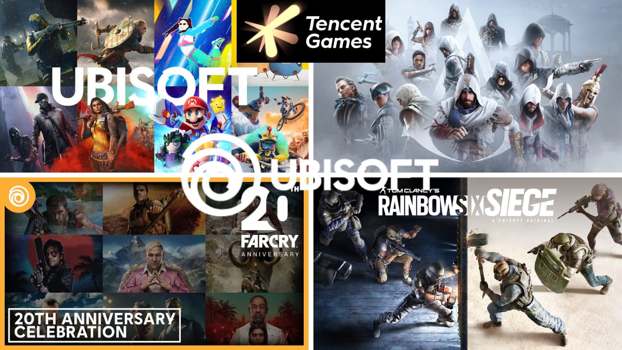 Ubisoft, nouvelle filiale Tencent investit plus d'un milliard d'euros. Actu-jeux.com
