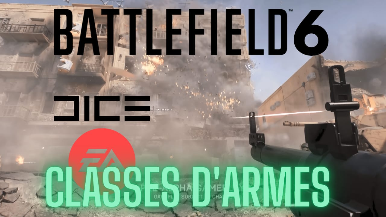 Battlefield 6 : mise à jour d&rsquo;ampleur pour régler le souci de classes d&rsquo;armes BF6