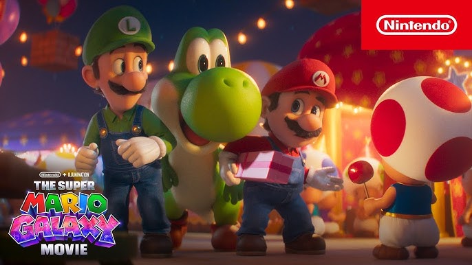 Super Mario Galaxy Le Film bande-annonce révèle Yoshi et Birdo. Actu-jeux.com