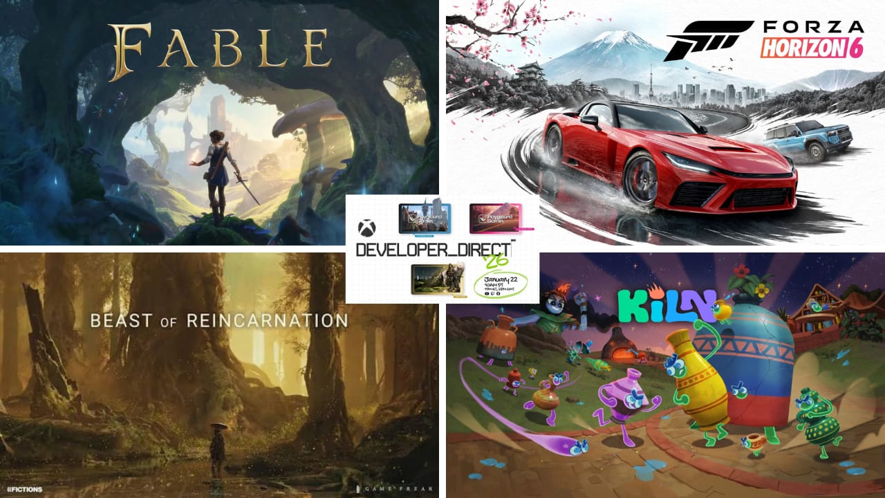 Xbox Developer Direct 26 Fable, Forza Horizon 6, Kiln et Beast Of Reincarnation. Actu-jeux.com