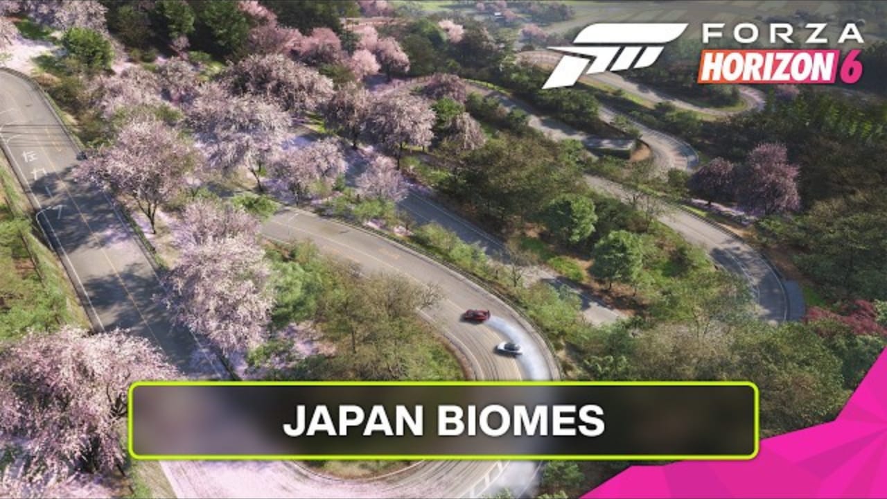 Forza Horizon 6 : nouveau trailer biomes – environnements FH 6 Playground Games