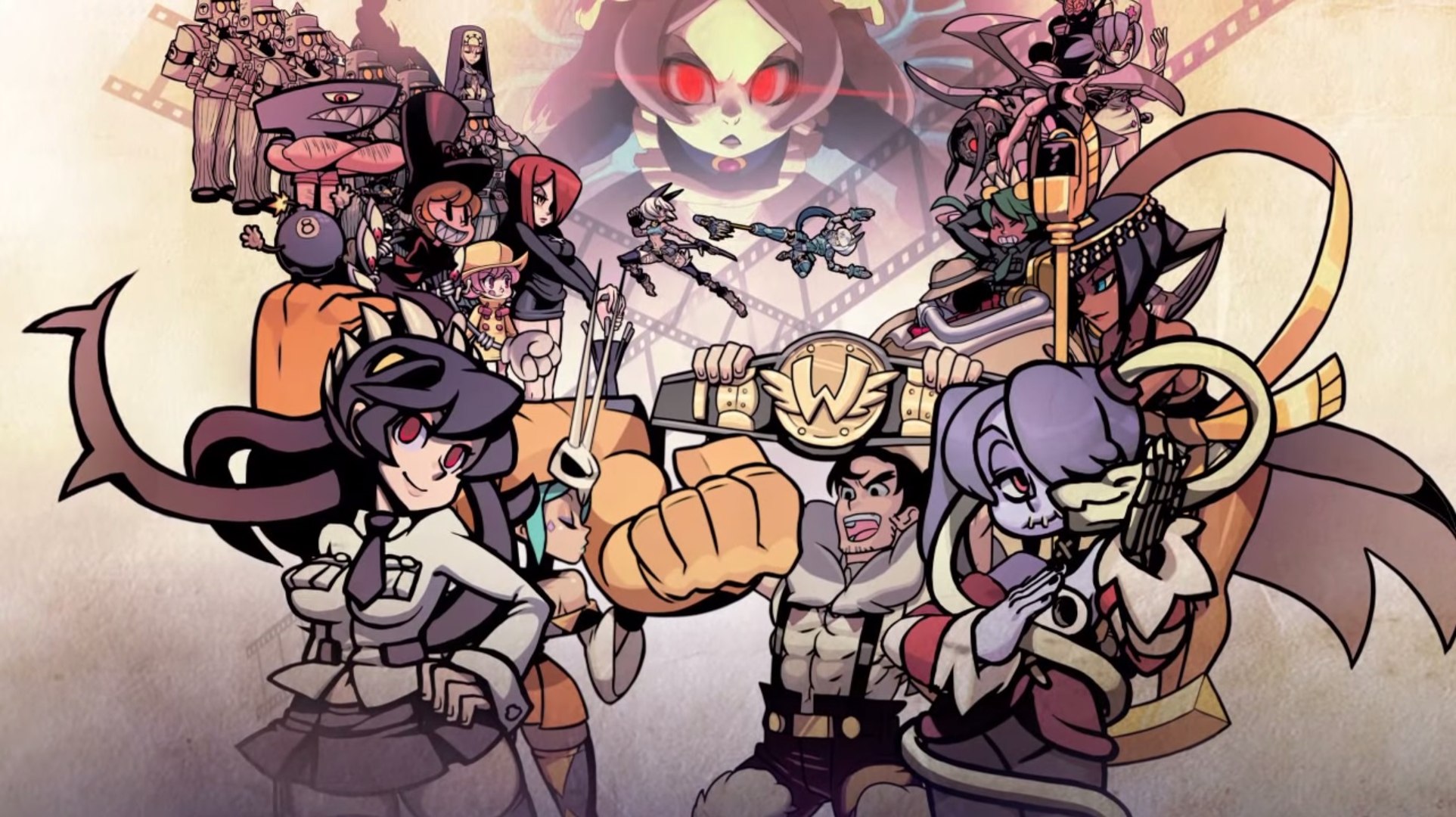 Skullgirls Mobile – trailer / artwork