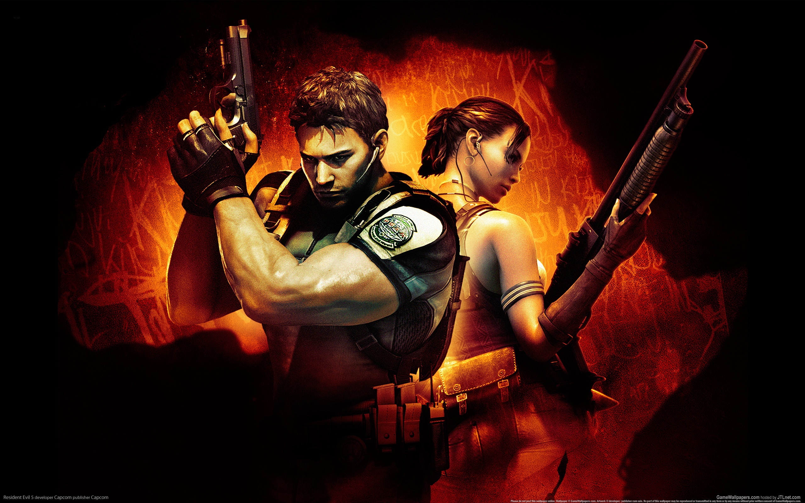 Resident Evil 5 (2009) – trailer / artwork