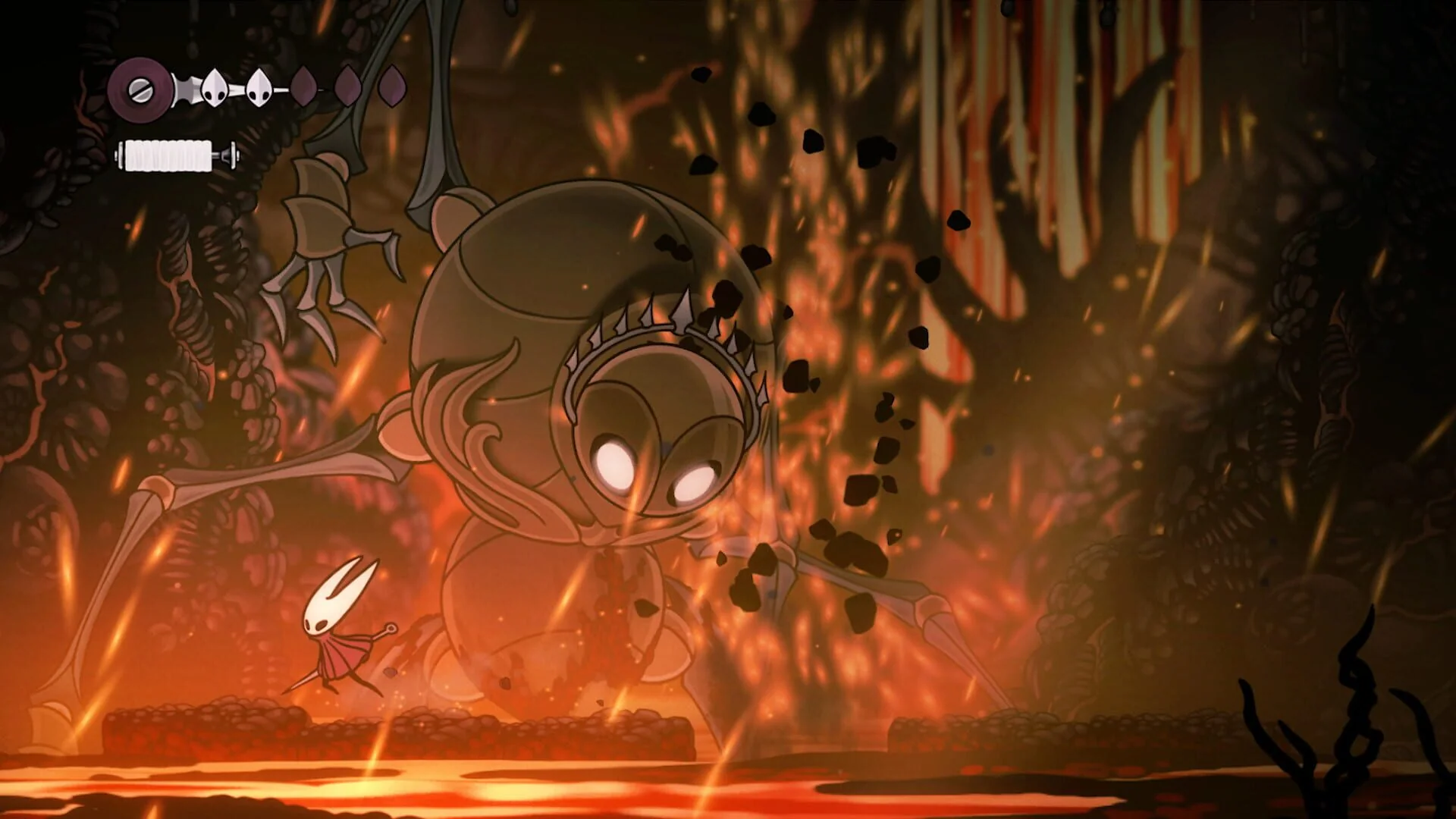 Screenshot from Hollow Knight: Silksong
