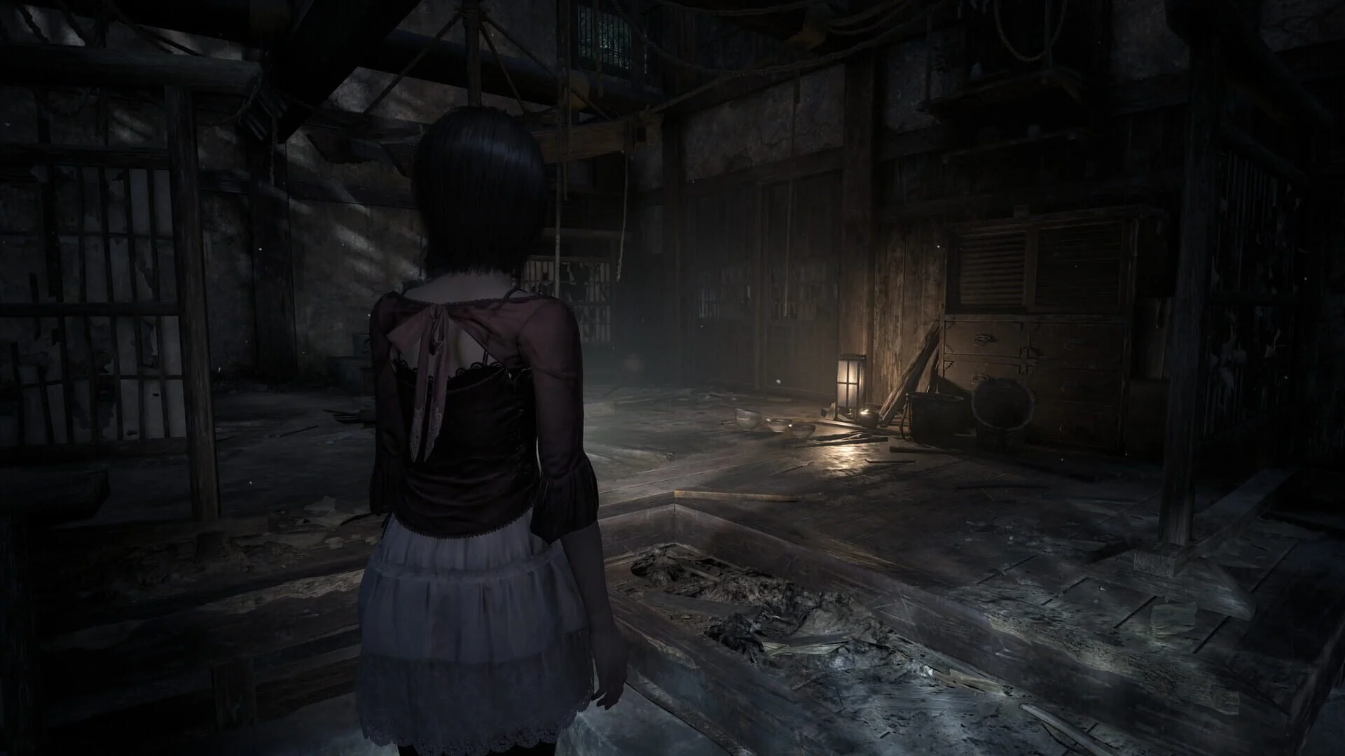 Screenshot from Fatal Frame II: Crimson Butterfly Remake